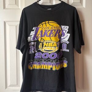 Vintage NBA Finals 2000 Lakers Tee